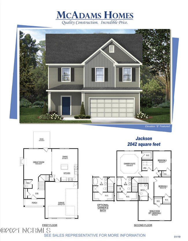 Jackson, Elevation B