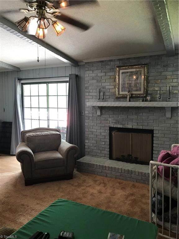 Family/Den Fireplace