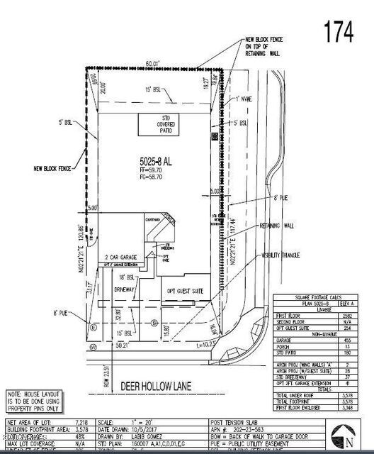 17401-Plot plan