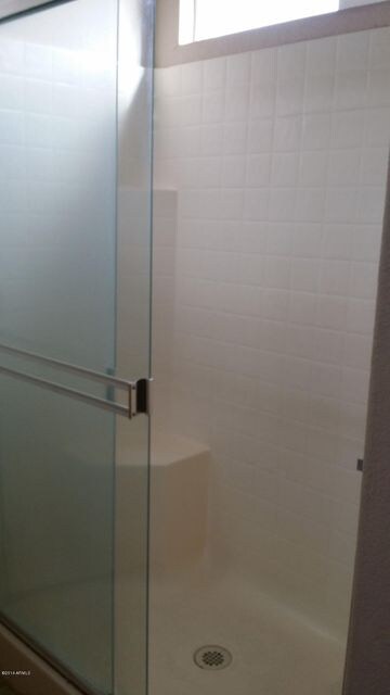 Master walk in shower