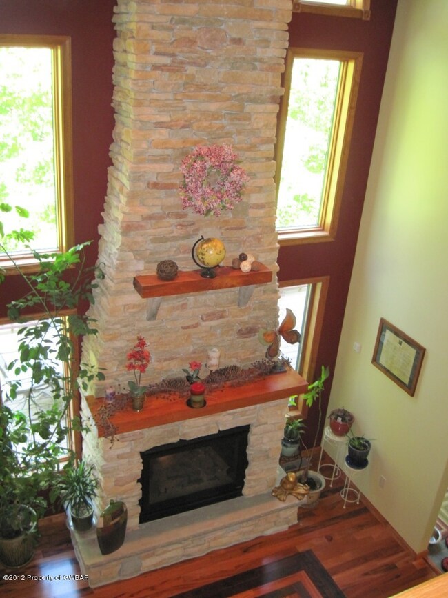 2 Story Fireplace