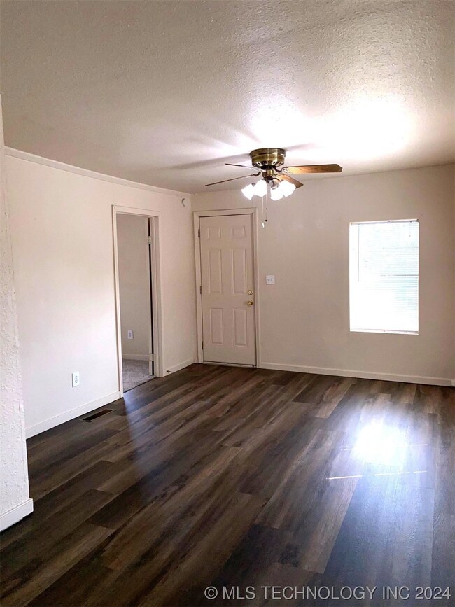 Living Room With LVP Flooring