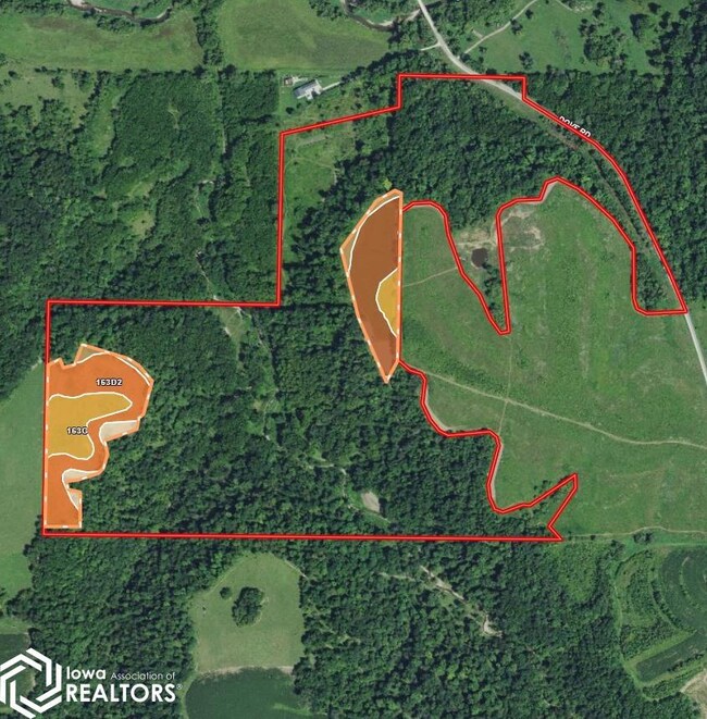 Open ground for food plots, natural prairie