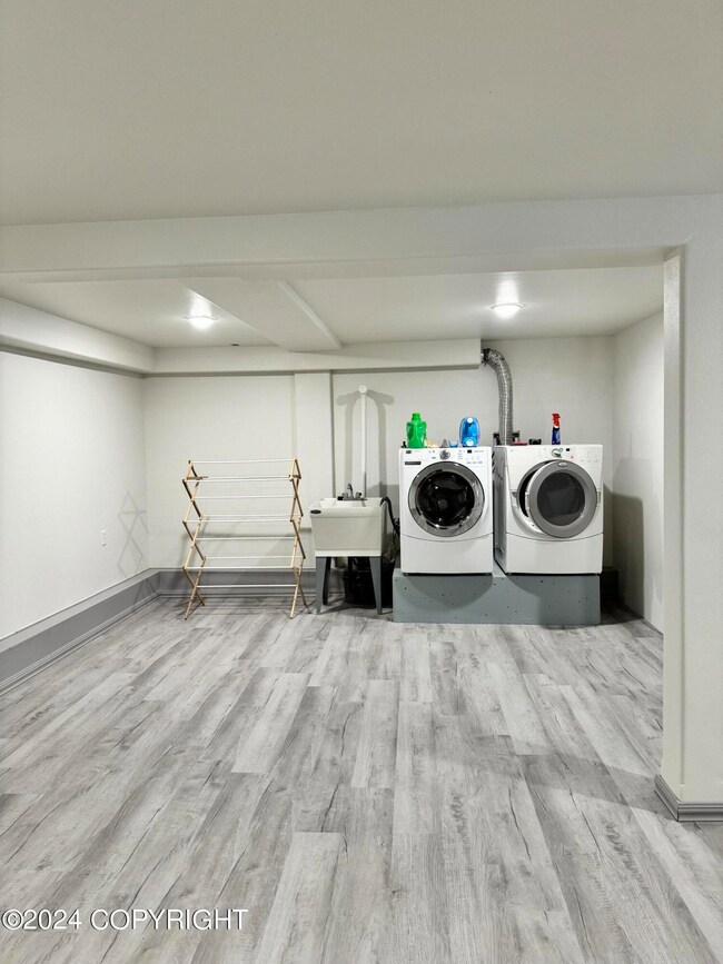 Laundry area