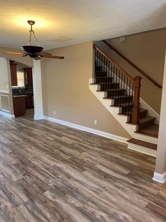 Living Room View to Stairs