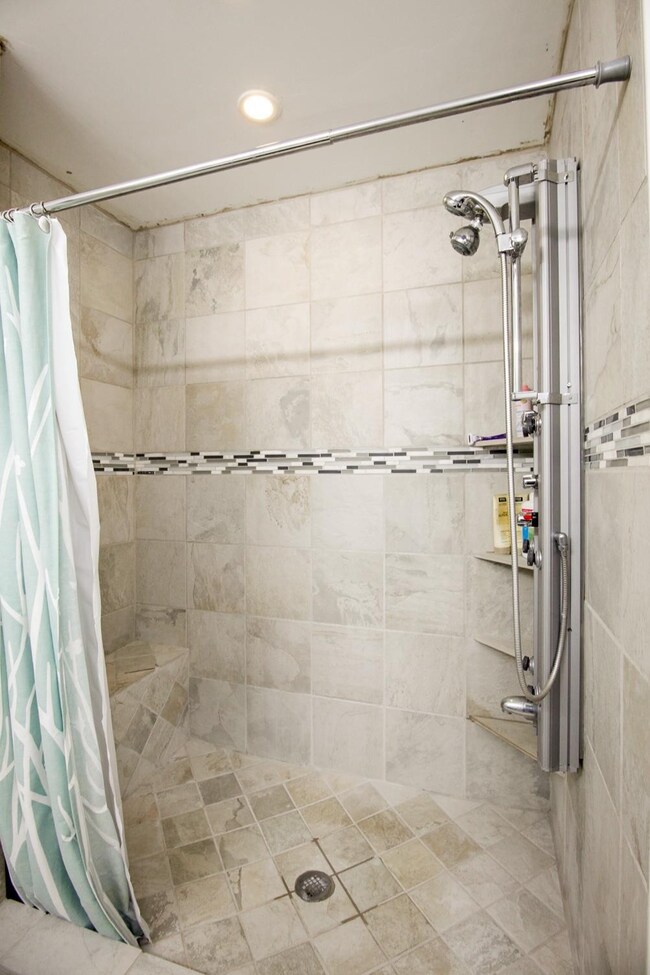 Updated shower. 