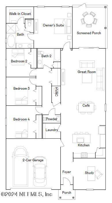 Sierra II Floor plan