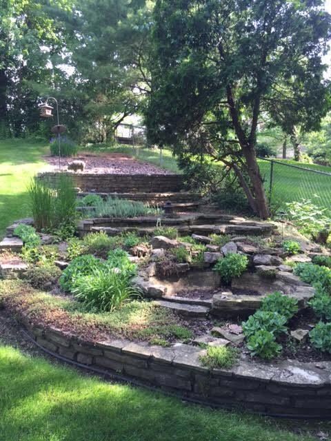pond and gardens!