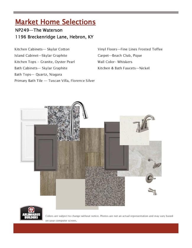 The Waterson- interior selections