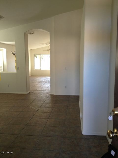 living room toward family room