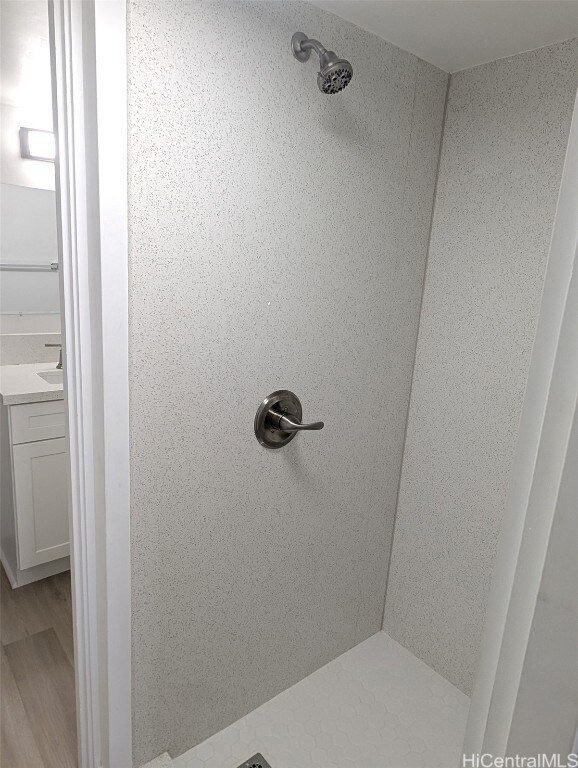 Shower in between