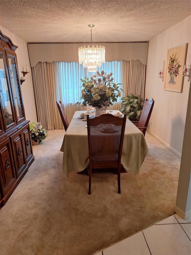 Formal dining area