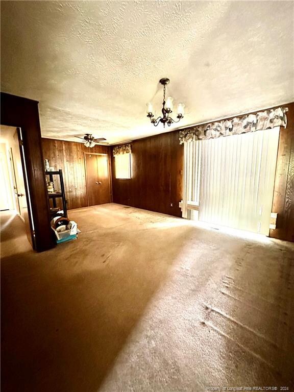 Den & sliding glass door