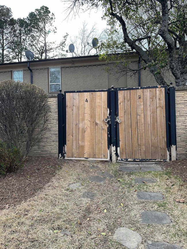View of gate