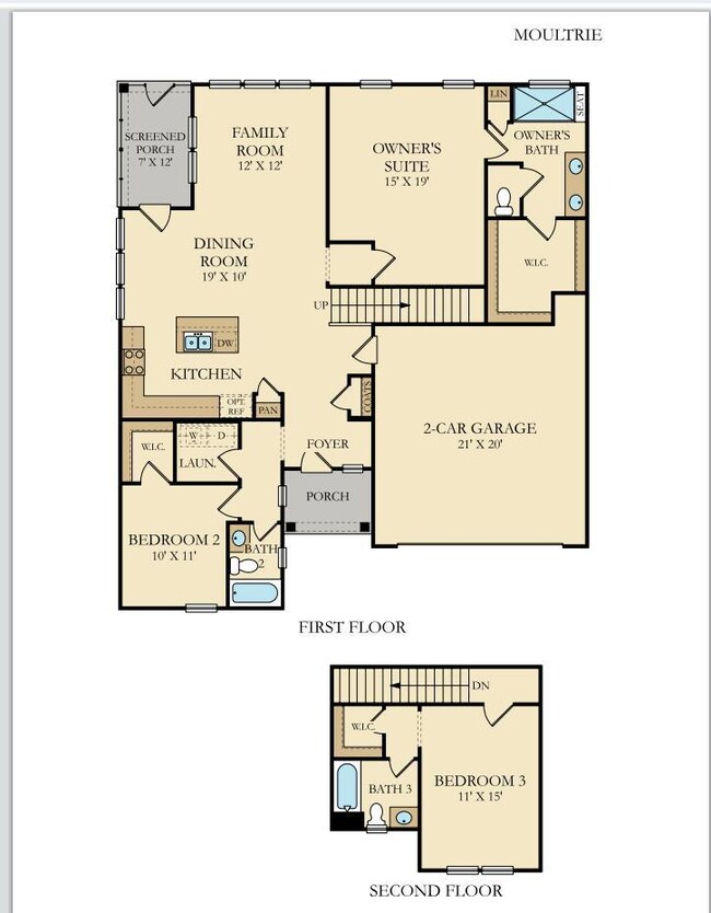 Moultrie Floorplan