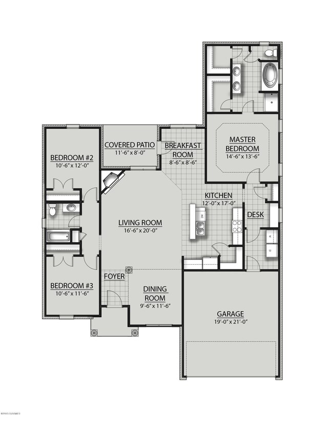 Rose B III Floor Plan