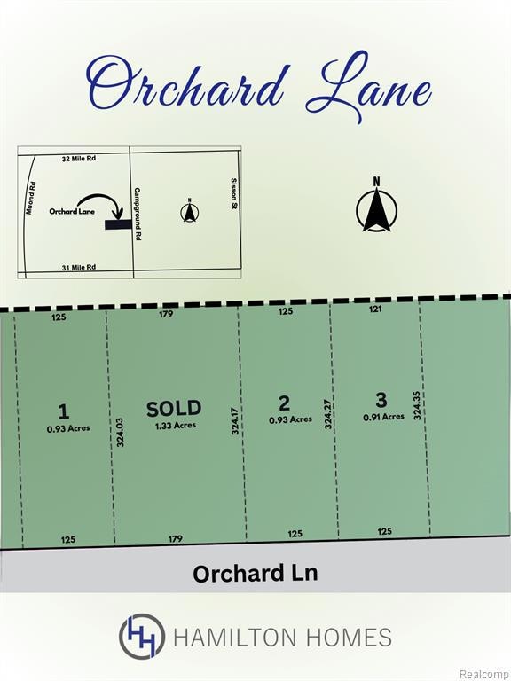 View of miscellaneous listing collateral