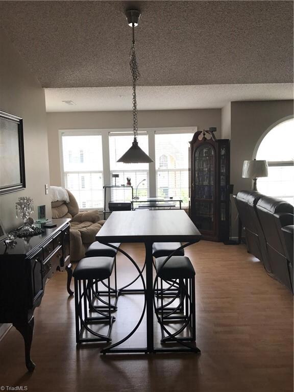 Dining Area overlooks bonus office/sitting room.