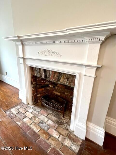 Kitchen Fireplace
