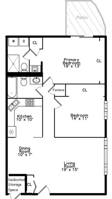 1820 W Surrey Park Ln unit 1B, Arlington Heights, IL 60005 - photo 3