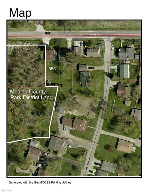 Aerial plat map
