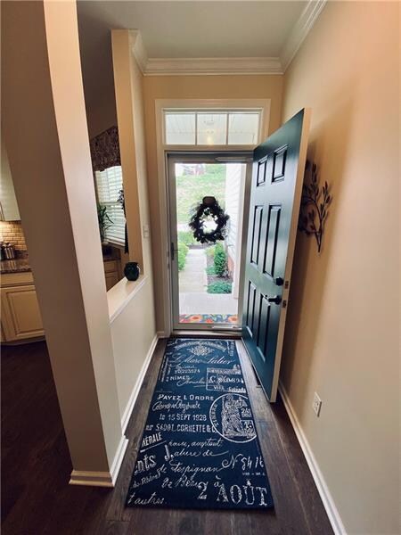 Foyer entrance.