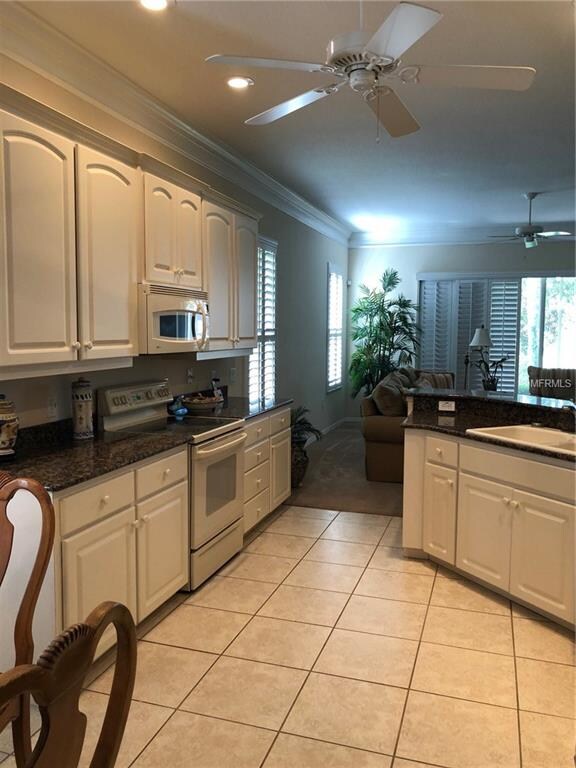 Kitchen from the eating area.
