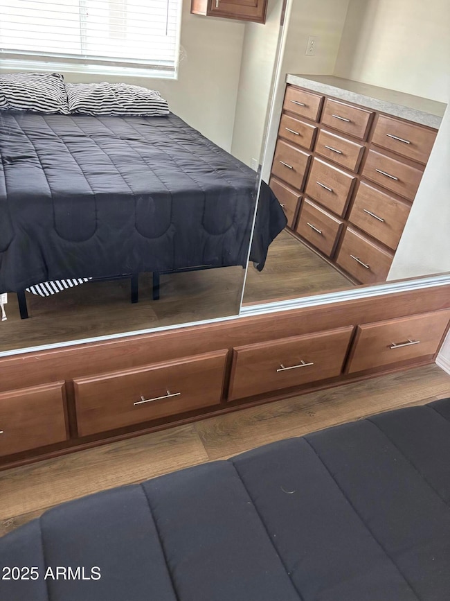 Built in dresser