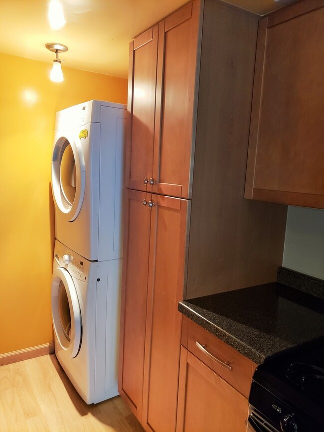 Laundry area.