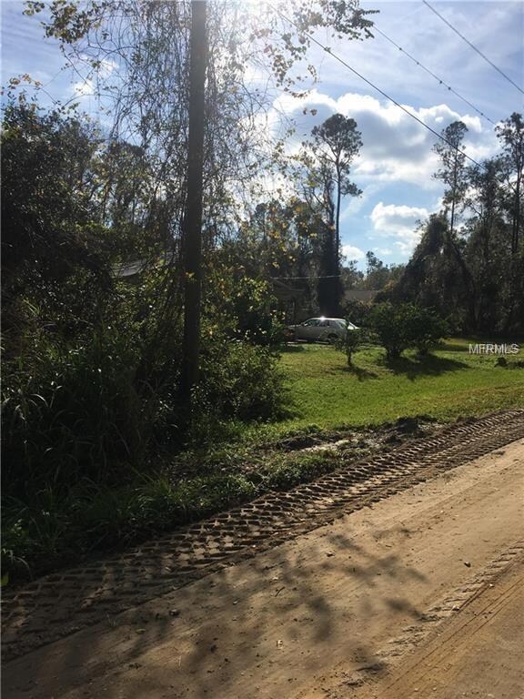 View of the end of the subject property