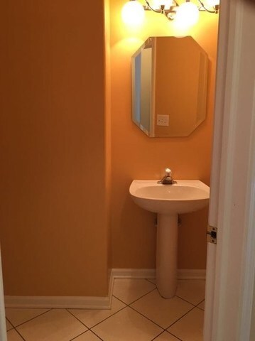 1st floor powder room