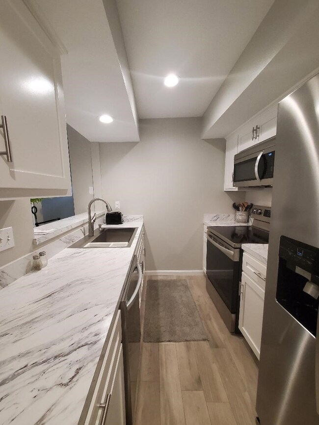 Tons of counter space in this newly remodeled kitc