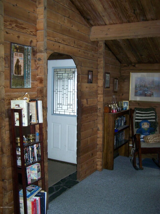 Entry view from living room
