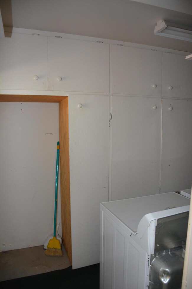 Storage in Laundry Room