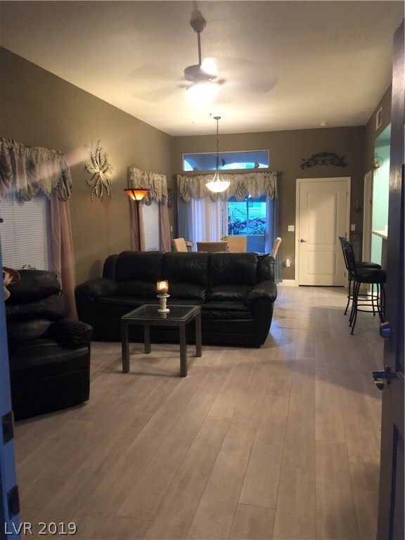 Ceiling fans and upgraded lighting. So beautiful