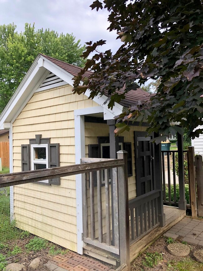 Back storage shed.