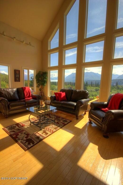 The Glacier from the livingroom