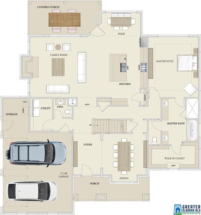 yes 3 car garage