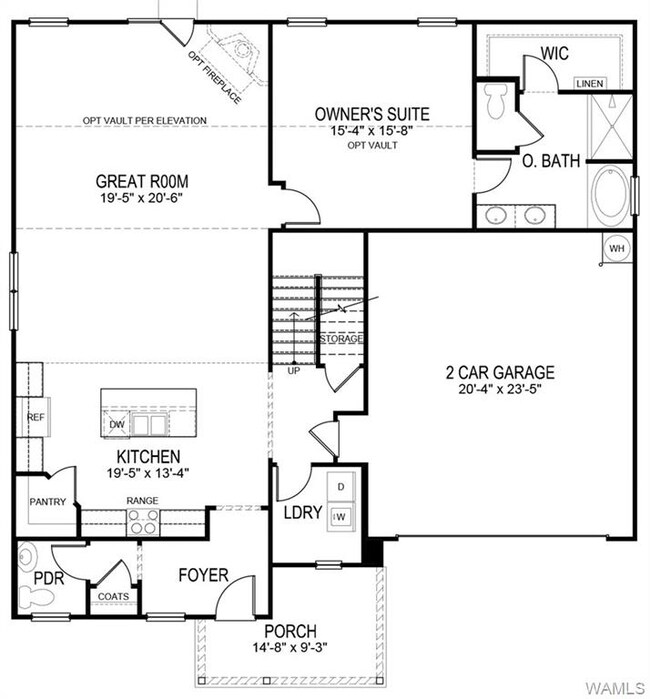 First Story Floorplan