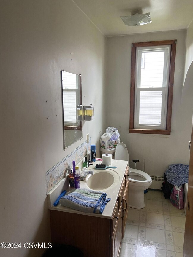 Pine bathroom