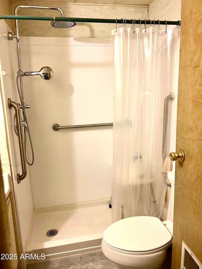 NEW WALK IN SHOWER WITH GRAB BARS
