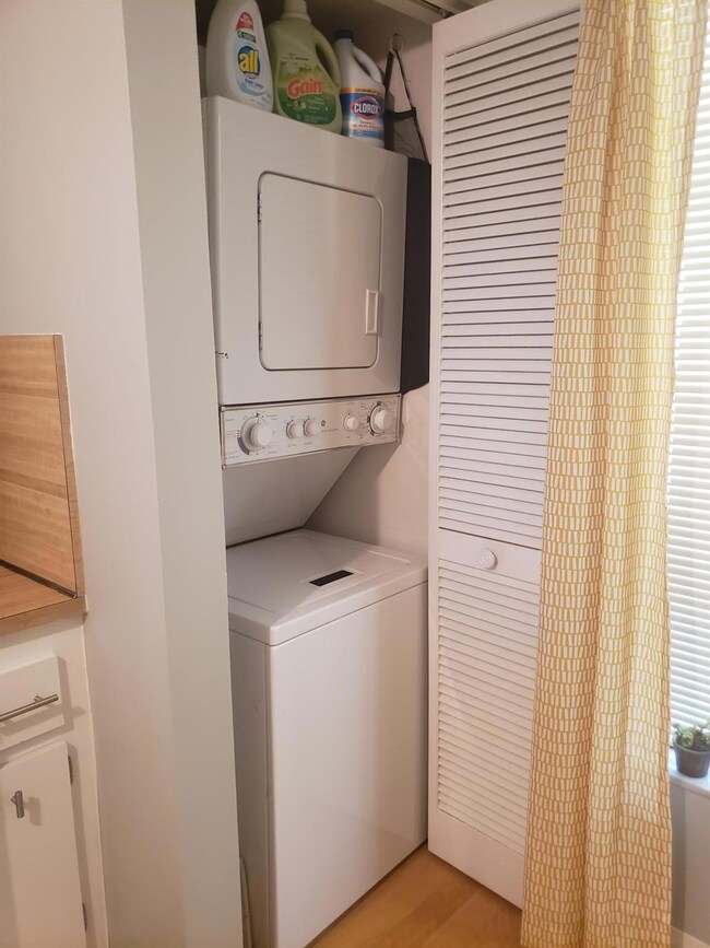 In kitchen laundry