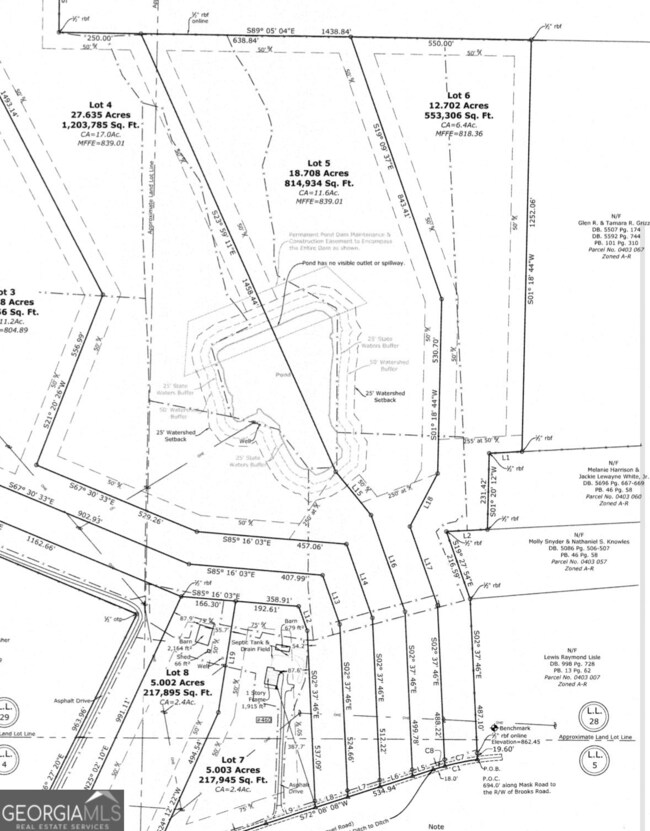 LOT 5 Mask Road - Hanner's Farm N, Brooks, GA 30205 - photo 5