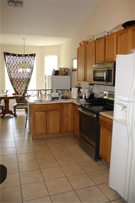 kitchen has 2 entry ways