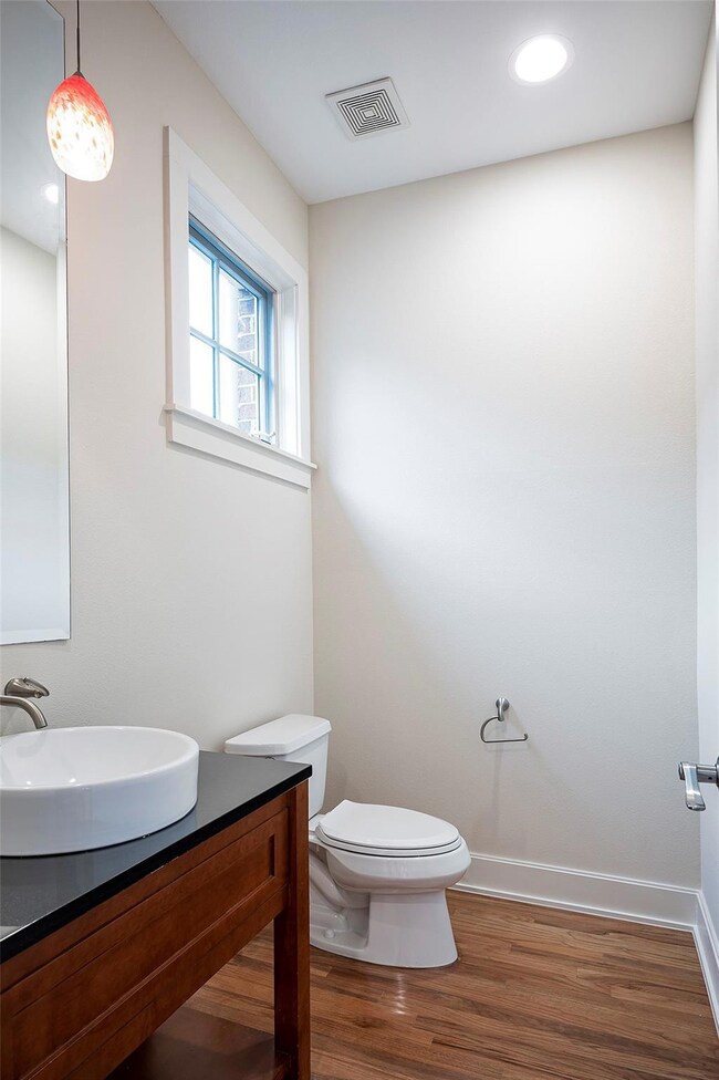 Powder room on second level. Photos 12/2022