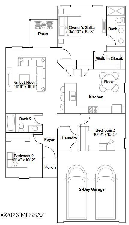 Pantano A Floorplan