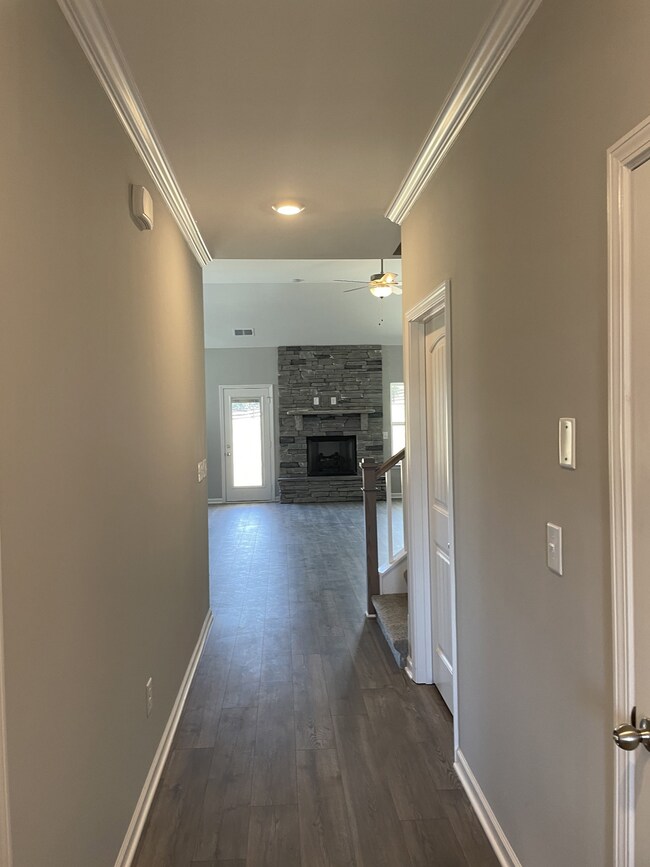 Foyer open to great room.