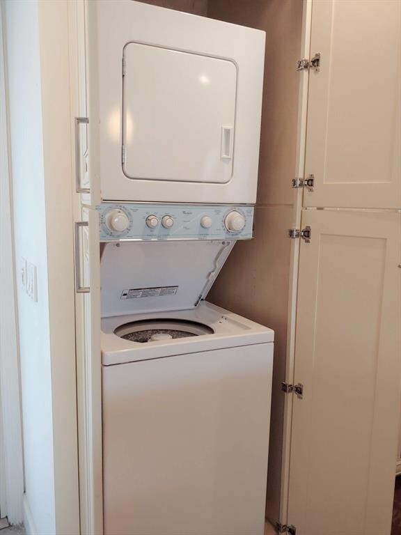 Laundry inside unit