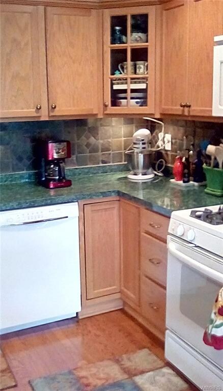 Great hardwood floors. Upgraded cupboards