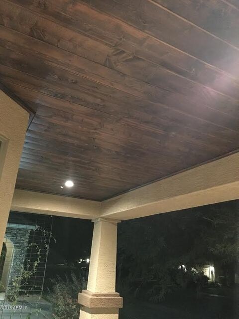 Ceiling on Covered Patio